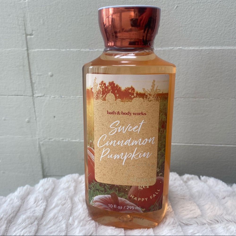 NWT Bath & Body Works Sweet Cinnamon Pumpkin Shower Gel Body Wash